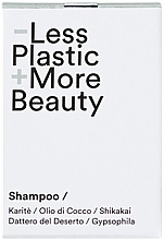 Szampon w kostce do codziennego użytku Morela i brzoskwinia - Sapone Di Un Tempo Less Plastic More Beauty Solid Shampoo Daily Use — Zdjęcie N1