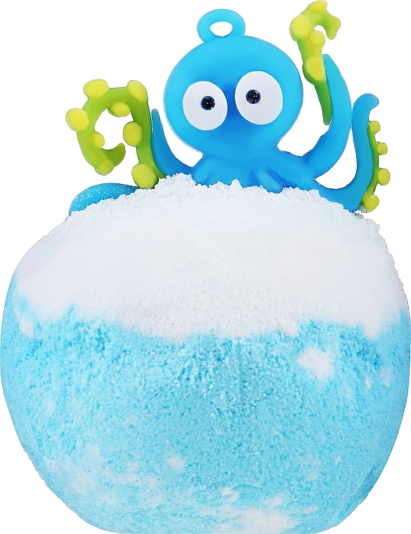 Kula do kąpieli z zabawką, niebieska, ośmiornica - Chlapu Chlap Bomb — Zdjęcie N1