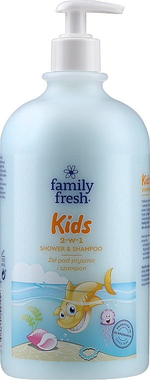 Delikatny żel pod prysznic i szampon 2 w 1 dla dzieci - Soraya Family Fresh Kids — Zdjęcie N3