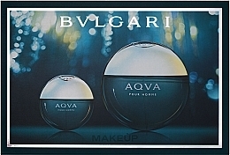 Bvlgari Aqva Pour Homme - Zestaw (edt/100ml + edt/mini/15ml) — Zdjęcie N1