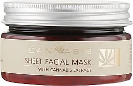 Kup Maska w płachcie z ekstraktem z konopi indyjskich - Cannabis Sheet Facial Mask