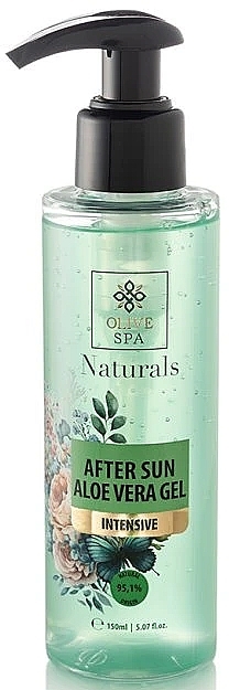 Żel po opalaniu Aloe Vera Intensive - Olive Spa Naturals After Sun Gel  — Zdjęcie N1