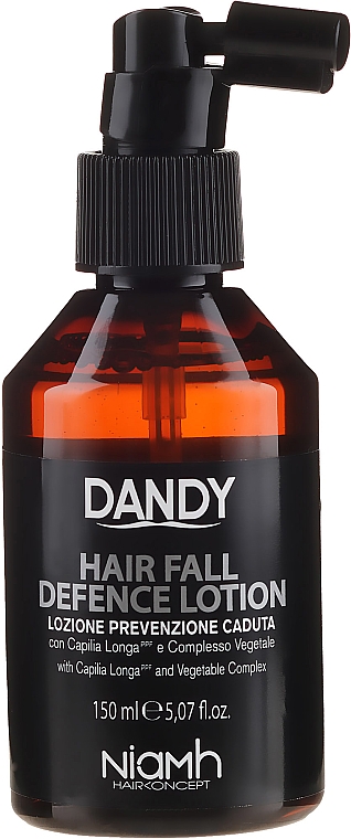 Ochronny lotion przeciw wypadaniu włosów dla mężczyzn - Niamh Hairconcept Dandy Hair Fall Defence Lotion — Zdjęcie N2