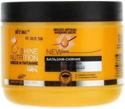 Kup Nabłyszczający balsam do wszystkich rodzajów włosów Olej arganowy + płynny jedwab - Vitex Shine Nutrition