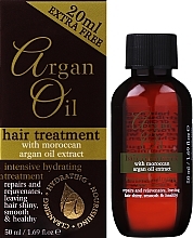 Preparat do pielęgnacji włosów Olej arganowy - Xpel Marketing Ltd Argan Oil Hair Treatment — Zdjęcie N2