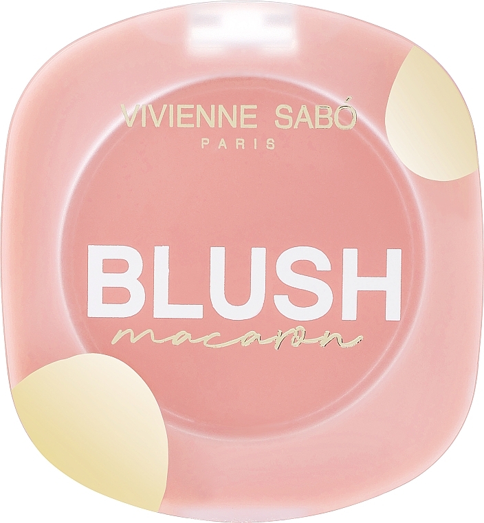 Matowy róż do policzków - Vivienne Sabo Matte Face Blush Macaron — Zdjęcie N2