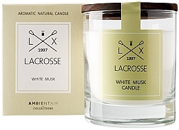 Kup PRZECENA! Świeca zapachowa - Ambientair Lacrosse White Musk Candle *