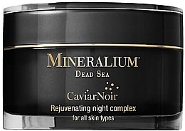 Kup Odmładzający kompleks na noc do twarzy z czarnym kawiorem - Mineralium Caviar Noir Rejuvenating Night Complex