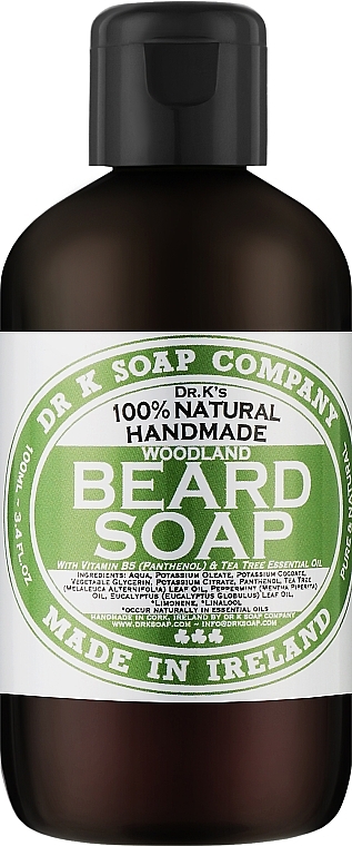 Szampon do brody Las - Dr K Soap Company Beard Soap Woodland — Zdjęcie N1