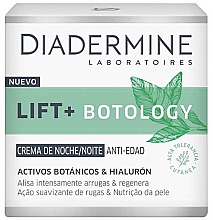 Krem na zmarszczki na noc - Diadermine Lift + Botology Anti-Wrinkle Night Cream — Zdjęcie N1
