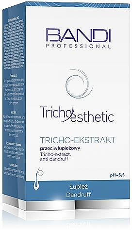 Przeciwłupieżowy ekstrakt do skóry głowy - Bandi Professional Tricho Esthetic Tricho-Extract Anti Dandruff — Zdjęcie N3