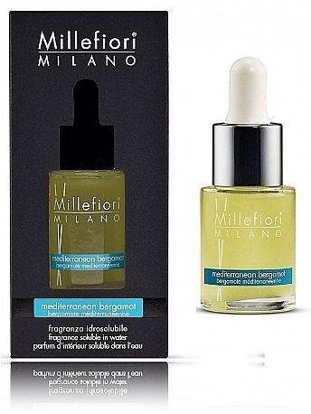 Koncentrat do lampy zapachowej - Millefiori Milano Mediterranean Bergamot Fragrance Oil — Zdjęcie N1