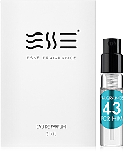 Esse 43 - Woda perfumowana (próbka) — Zdjęcie N1