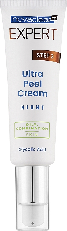 PRZECENA! Krem peelingujący do cery tłustej i mieszanej - Novaclear Expert Ultra Peel Cream * — Zdjęcie N1