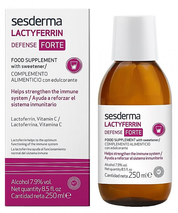 Suplement diety Lactoferrin Forte - Sesderma Laboratories Lactyferrin Defense Forte  — Zdjęcie N1