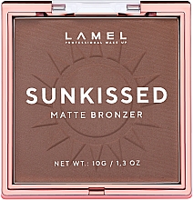 Kup Bronzer do twarzy - LAMEL Make Up Sunkissed Matte Bronzer