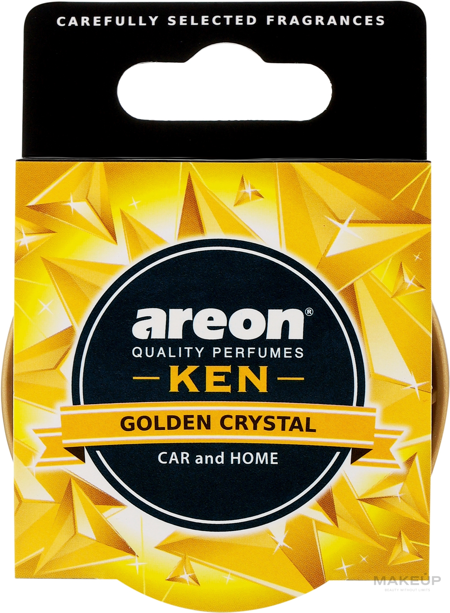 Odświeżacz powietrza Golden Crystal - Areon Gel Ken Golden Crystal — Zdjęcie 35 g
