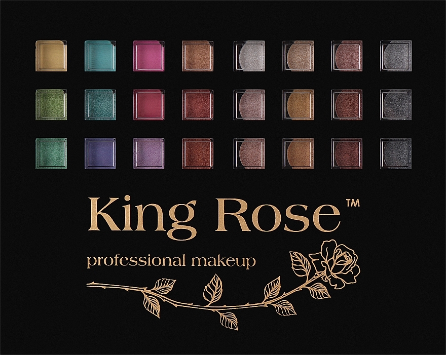 Profesjonalna paleta do makijażu 5w1, 78 odcieni - King Rose Makeup Palette 5-in-1 — Zdjęcie N2