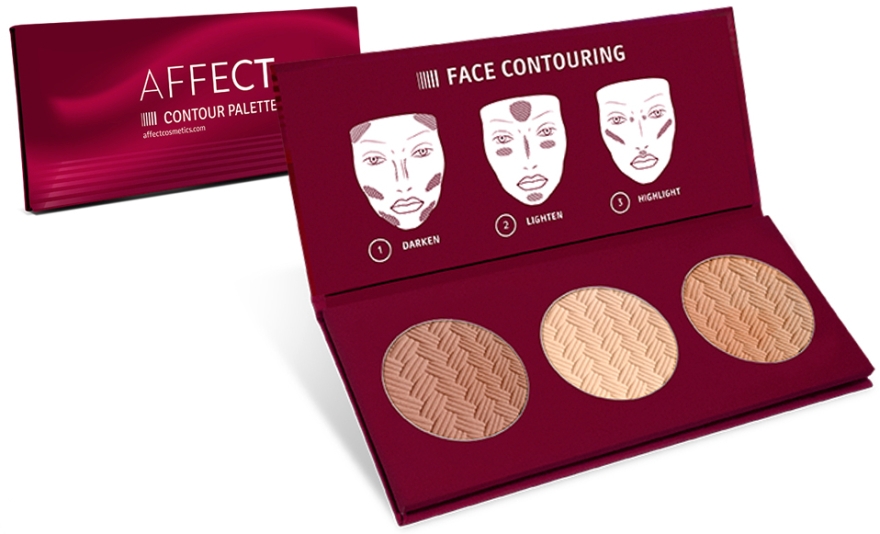 Paletka do konturowania twarzy - Affect Cosmetics Contour Palette