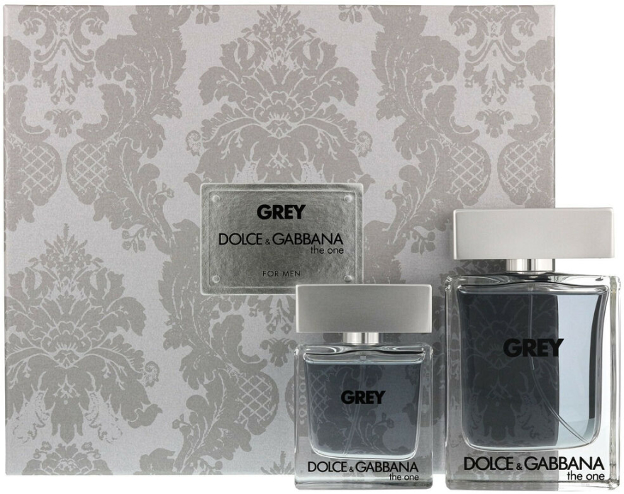 Dolce & Gabbana The One Grey Intense - Zestaw (edt/100ml + edt/30ml) — фото N1