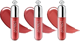 Zestaw - Affect Cosmetics Desert Wonders 3 Mini Liquids Lipsticks Set (lipstick/3x1,8ml) — Zdjęcie N2