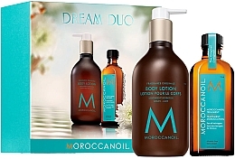 Kup Zestaw - MoroccanOil Dream Duo (h/oil/100ml + b/lot/360ml)