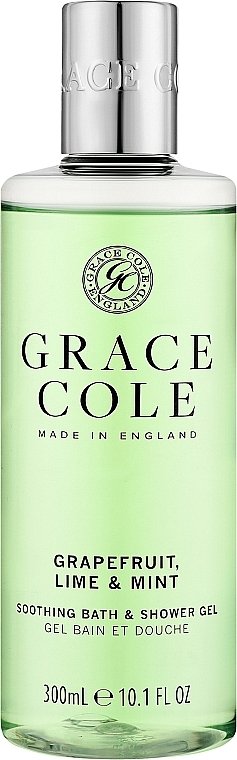 Żel do kąpieli i pod prysznic Grejpfrut, limonka i mięta - Grace Cole England Grapefruit Lime & Mint Soothing Bath & Shower Gel — Zdjęcie N1