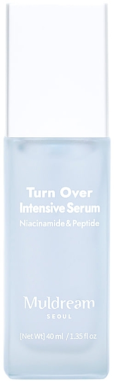 Nawilżające serum do twarzy z niacynamidem i peptydami - Muldream Turn Over Intensive Serum Niacinamide & Peptide — Zdjęcie N1