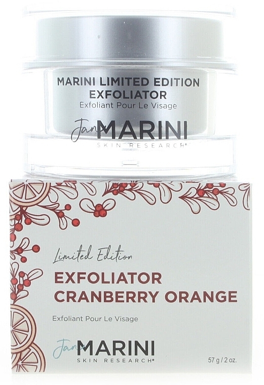 Krem złuszczający o potrójnym działaniu - Jan Marini Exfoliator Cranberry Orange Limited Edition — Zdjęcie N2