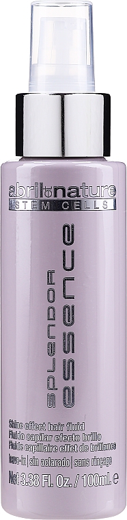 Nabłyszczający fluid do włosów z roślinnymi komórkami macierzystymi i olejem arganowym - Abril et Nature Stem Cells Splendor Essence