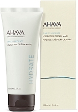 Krem-maska nawilżająca do twarzy - Ahava Time to Hydrate Hydration Cream Mask — Zdjęcie N2