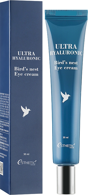 Krem na powieki - Esthetic House Ultra Hyaluronic Acid Bird's Nest Eye Cream — Zdjęcie N1