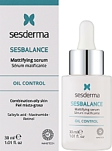 Serum do twarzy - SesDerma Laboratories Sesbalance Mattifying Serum — Zdjęcie N2