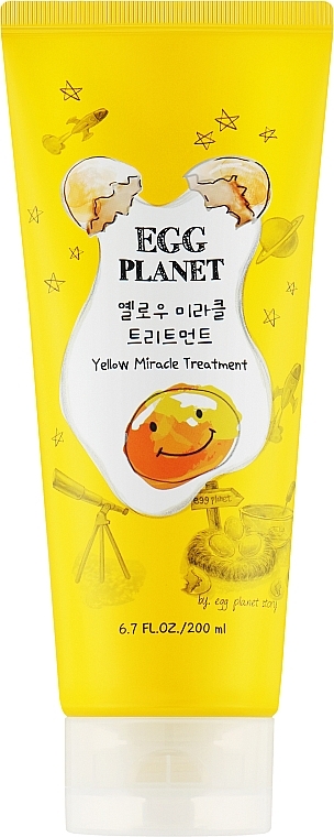 Maska do włosów - Daeng Gi Meo Ri Egg Planet Yellow Miracle Treatment — Zdjęcie N1