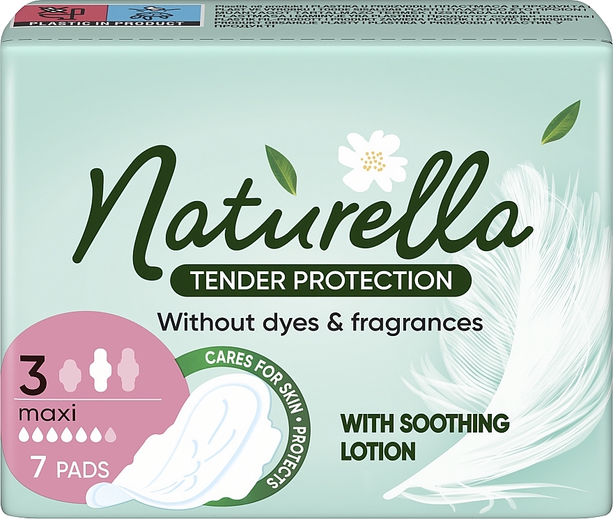 Wkładki higieniczne, 7 sztuk - Naturella Ultra White Duo Maxi — Zdjęcie N9