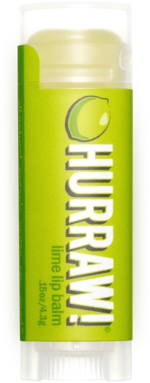 Limonkowy balsam do ust - Hurraw! Lime Lip Balm — Zdjęcie N1