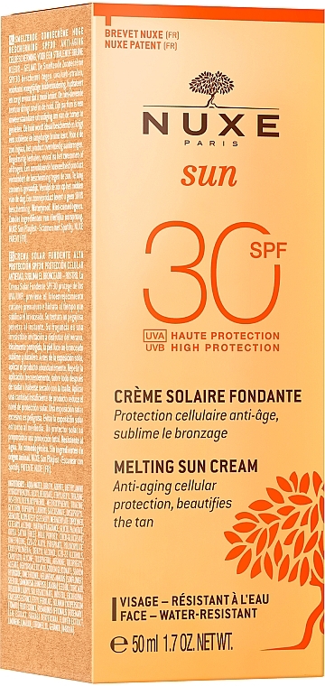 PRZECENA! Przeciwsłoneczny krem do twarzy SPF 30 - Nuxe Sun * — Zdjęcie N6