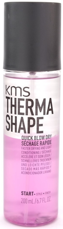 Spray do stosowania podczas suszenia włosów - KMS California Thermashape Quick Blow Dry — Zdjęcie N3