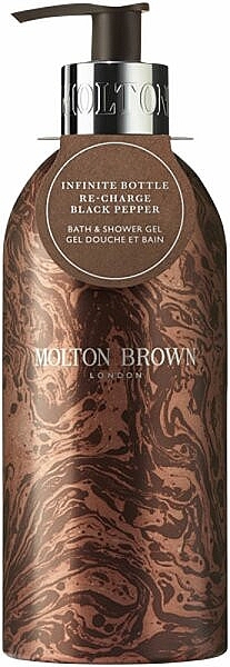 Molton Brown Re-Charge Black Pepper Infinite Bottle Limited Edition - Żel do kąpieli i pod prysznic — Zdjęcie N2