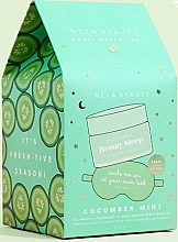 Kup Zestaw - NCLA Beauty Sweet Dreams Cucumber Mint Lip Mask Gift Set (lip mask/15ml + sleeping mask/1pc)
