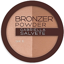 Kup Bronzer w proszku - Gabriella Salvete Sunkissed Bronzer Powder Duo SPF15
