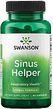 Suplement diety na zapalenie zatok - Swanson Sinus Helper — Zdjęcie N1