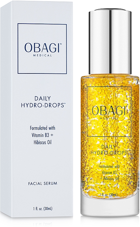 Serum nawilżające z olejkiem hibiskusowym i witaminą B3 - Obagi Medical Daily Hydro-Drops — Zdjęcie N1