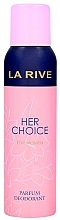 La Rive Her Choice - Dezodorant w sprayu — Zdjęcie N1