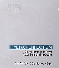 Silnie nawilżający krem do twarzy - DIBI Milano Hydra Perfection Active Moisturising Cream (próbka) — Zdjęcie N1