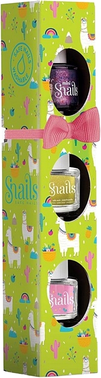 Zestaw lakierów do paznokci - Snails Mini 3 Pack Lama (nail/polish/3x7ml)  — Zdjęcie N1
