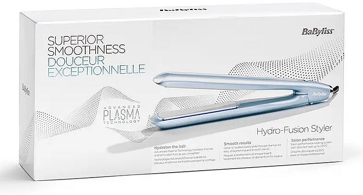 Prostownica do włosów - BaByliss Hydro-Fusion ST573E — Zdjęcie N1