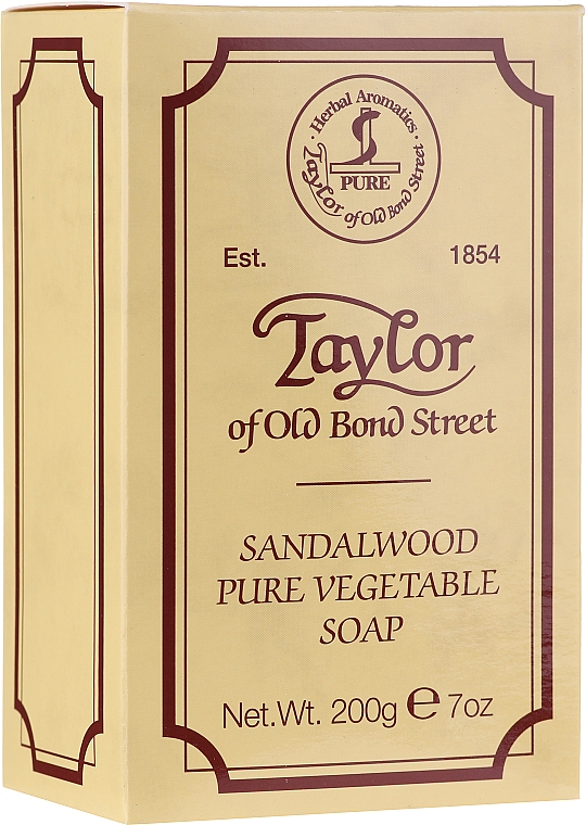 Mydło w kostce dla mężczyzn Drzewo sandałowe - Taylor of Old Bond Street Sandalwood Soap
