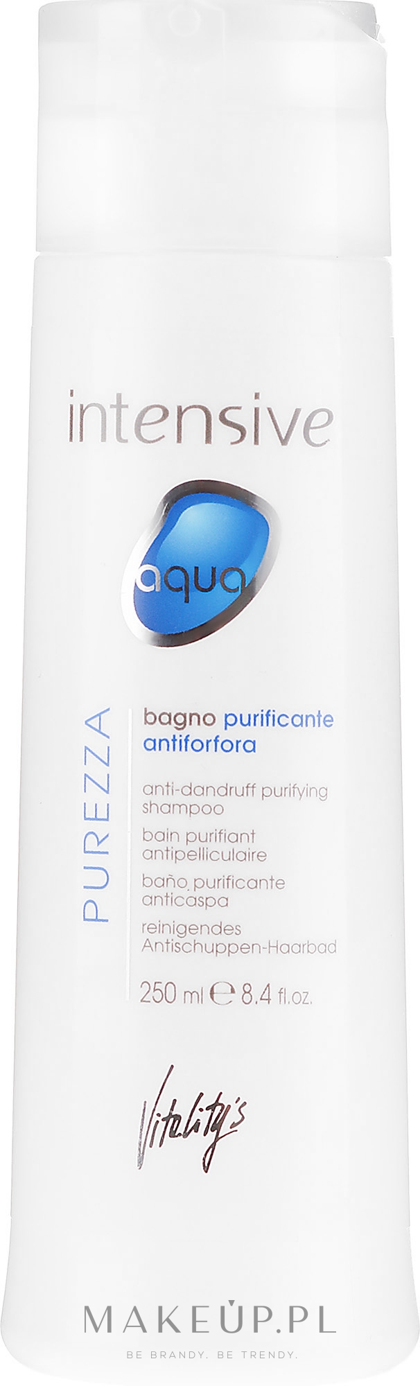 Szampon przeciw łupieżowi - Vitality’s Intensive Aqua Purify Anti-Dandruff Purifying Shampoo — Zdjęcie 250 ml
