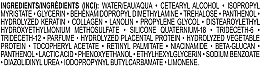 PRZECENA! Rewitalizujący balsam do włosów - Pharma Group Laboratories Aminotein + Keratin Redensifying Conditioner * — Zdjęcie N5